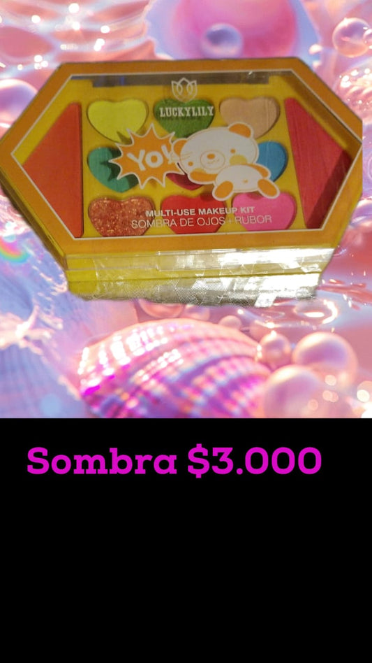 sombra con rubor